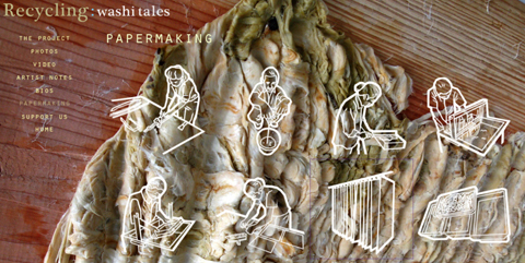 PaperPhine_Recycling_Washi_Tales_Papermaking Recycling: washi tales : papermaking