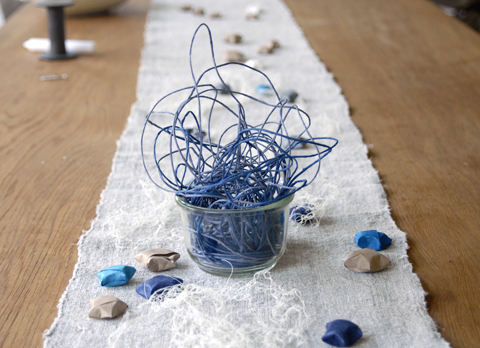 PaperPhine's Blue Paper Yarns PaperPhine's Blue Paper Yarns