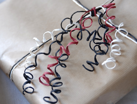 PaperPhine's Red, White and Black Paper Twine PaperPhine's Red, White and Black Paper Twine