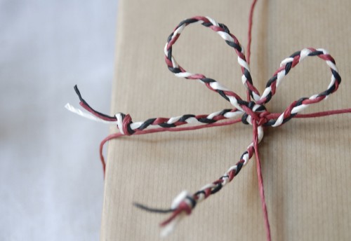 PaperPhine's Red, White and Black Paper Twine PaperPhine's Red, White and Black Paper Twine