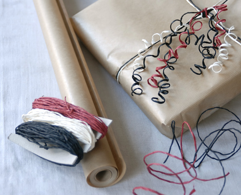 PaperPhine's Paper Twine in Red, White and Black PaperPhine's Paper Twine in Red, White and Black