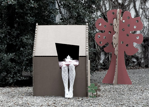 Cardboard Playhouse by A4Adesign Cardboard Playhouse by A4Adesign