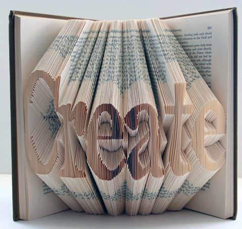Book Art / Book Origami by Isaac Salazar Book Art / Book Origami by Isaac Salazar