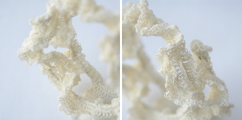 Made by PaperPhine: Underwater Bracelet made of PaperYarn Made by PaperPhine: Underwater Bracelet made of PaperYarn