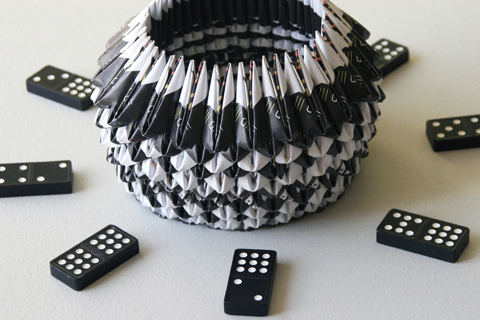 Modular Origami Bowls by Ruti's Roots Modular Origami Bowls by Ruti's Roots