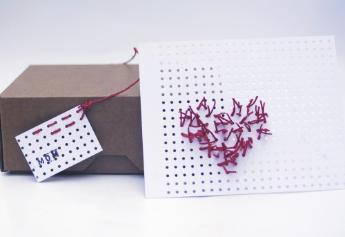 PaperPhine: Heart Card with Paper String