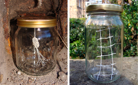 PaperPhine: Art Jar by Kristy Hall using Paper Twine PaperPhine: Art Jar by Kristy Hall using Paper Twine