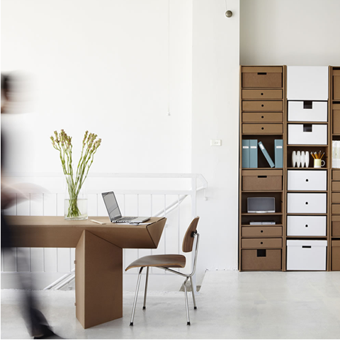 Storage and Desk by Karton Group Storage and Desk by Karton Group