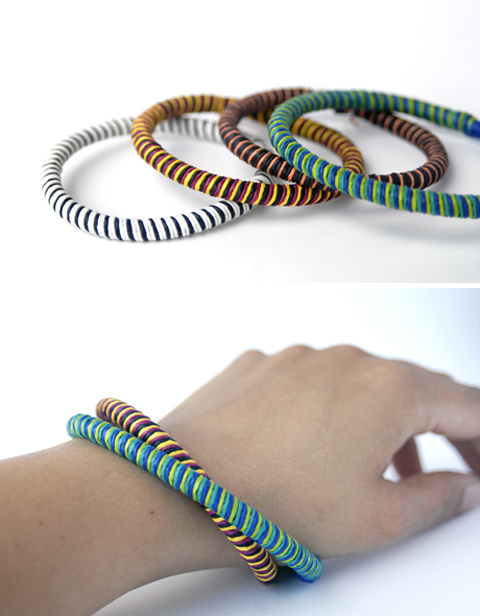PaperPhine's Paper Twine Bangle - DIY PaperPhine's Paper Twine Bangle - DIY
