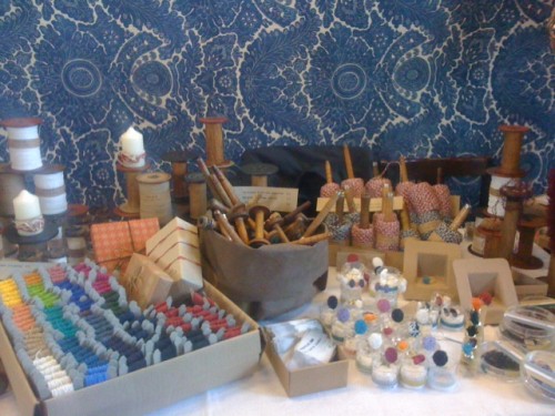PaperPhine at the Selvedge Christmas Fair
