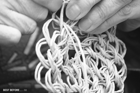 BEST BEFORE Paris: Paper Cord Vessels and Bags: Making of... 