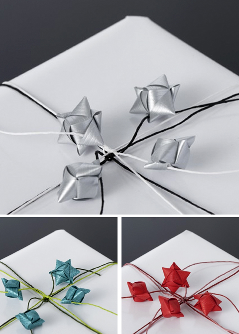 Paper Stars by Stjernestunder - Giftwrapping Ideas with Paper Twine Paper Stars by Stjernestunder - Giftwrapping Ideas with Paper Twine