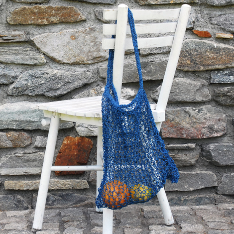 Made by PaperPhine: A Knitted Paper Twine Tote Bag