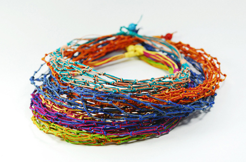 Made by PaperPhine: KNOT Paper Twine Jewellery Prototypes