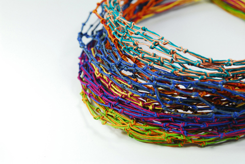 Made by PaperPhine: KNOT Paper Twine Jewellery Prototypes