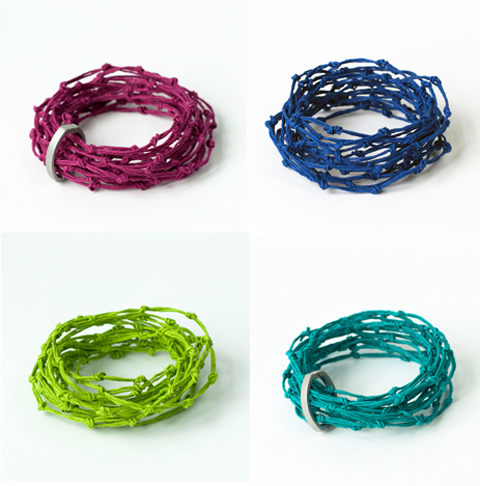 Made by PaperPhine: the new KNOT bracelets with and without latches