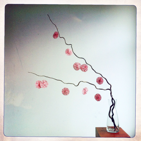 Made by PaperPhine: Paper Twine Circles / Garland / DIY Instructions