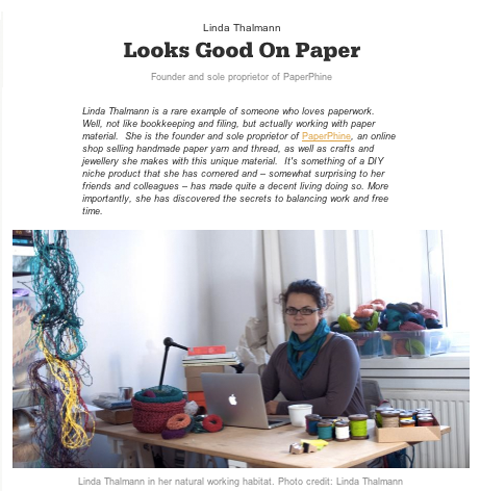 PaperPhine interview / report by inventures.eu
