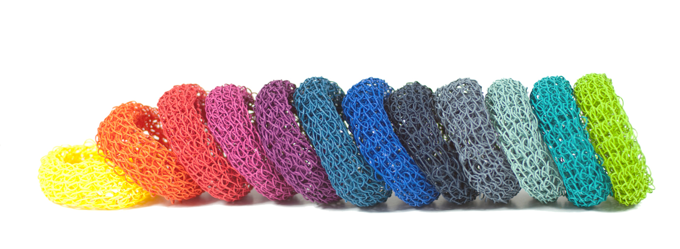 PaperPhine: DIY Kit Knit Bangles