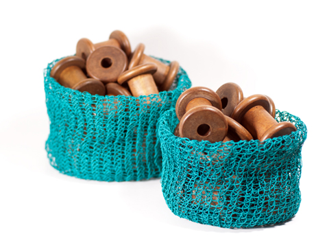 PaperPhine DIY Kit: Knit Basket - Paper Twine