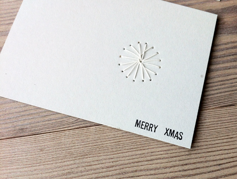 PaperPhine: Holiday Card with Paper Twine