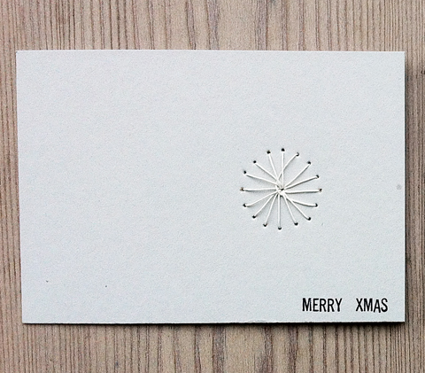 PaperPhine: Holiday Card with Paper Twine