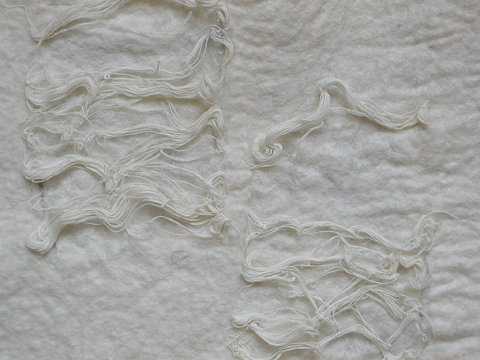 PaperPhine: Felt Making with Paper Yarn and Finest Merino Wool