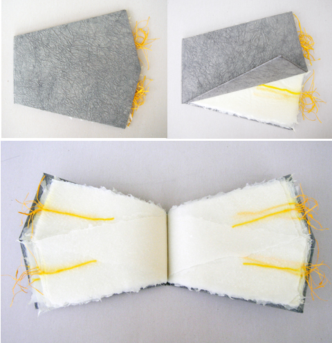PaperPhine: Papermaking and Bookbinding with Paper Twines