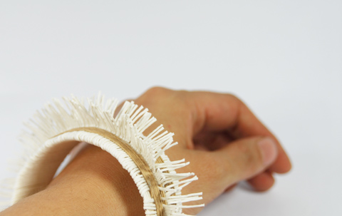 PaperPhine: Paper Twine Bangle / DIY / Paper Yarn