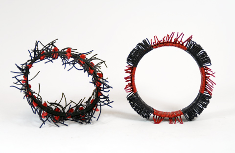 PaperPhine: Paper Twine Bangle / Paper Jewelry  - Paper Yarn