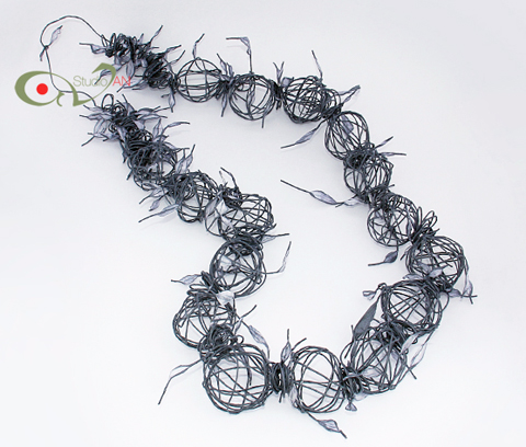 PaperPhine: Paper Twine Jewelry / Paper Jewellery by Nikoletta Andreadi Studio AN