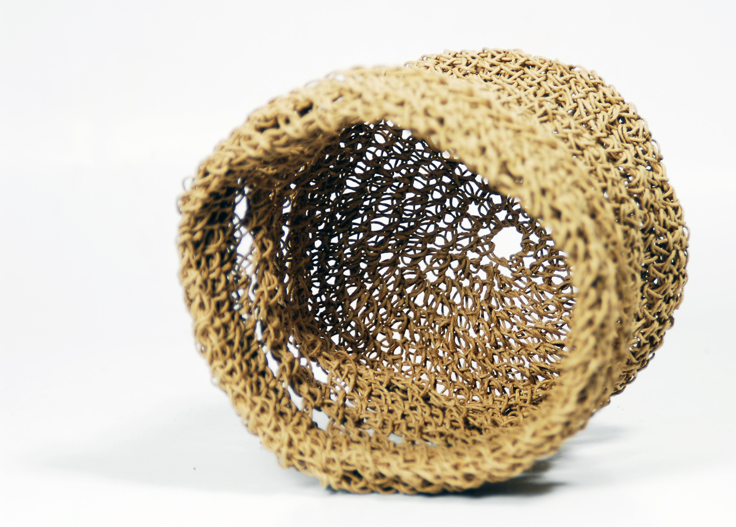 PaperPhine - Basket - Crochet - Papertwine Paperyarn - 01