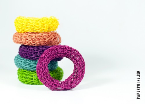 PaperPhine: Knit Bangle